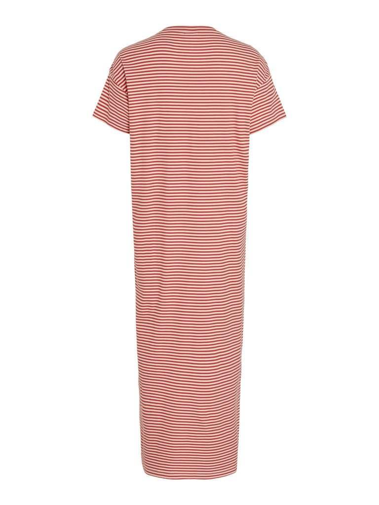 Jurken - Vijada Crew Neck S/S Ankle Dress van Vila