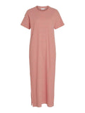 Jurken - Vijada Crew Neck S/S Ankle Dress van Vila