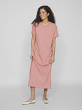 Jurken Vijada Crew Neck S/S Ankle Dress van Vila