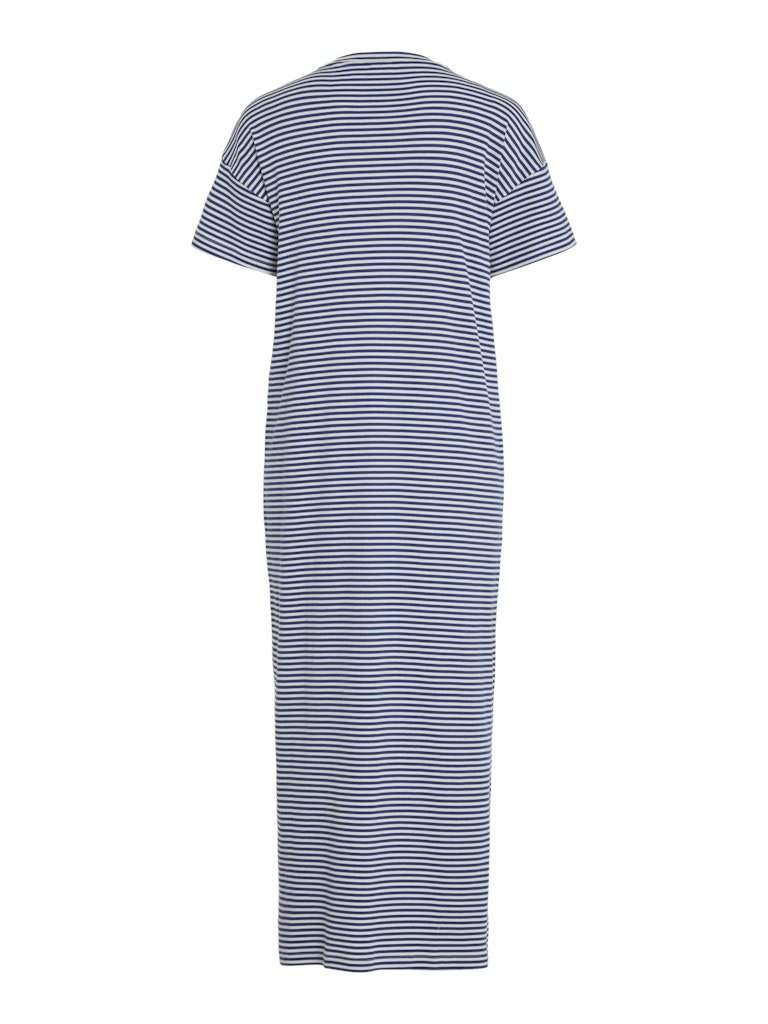 Jurken - Vijada Crew Neck S/S Ankle Dress van Vila