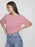 Vijada New O - Neck S/S T-Shirt - koop T-shirts van Vila bij Meisjes Brugge
