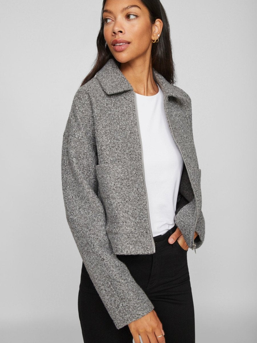 Jassen - Vijadas Zipper Jacket van Vila