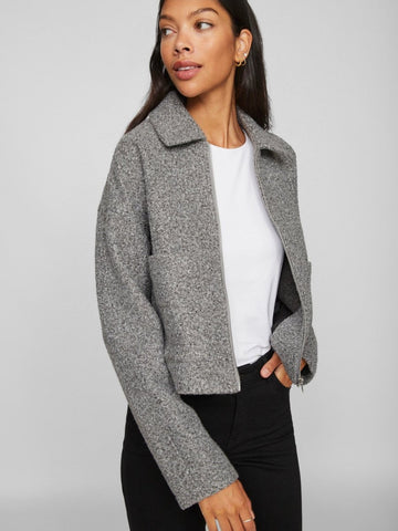 Jassen - Vijadas Zipper Jacket van Vila