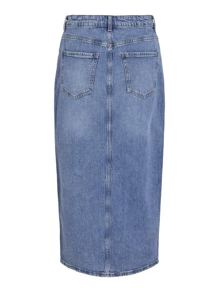 Rokken Vijaf Hw Midi Denim Skirt - Noos van Vila