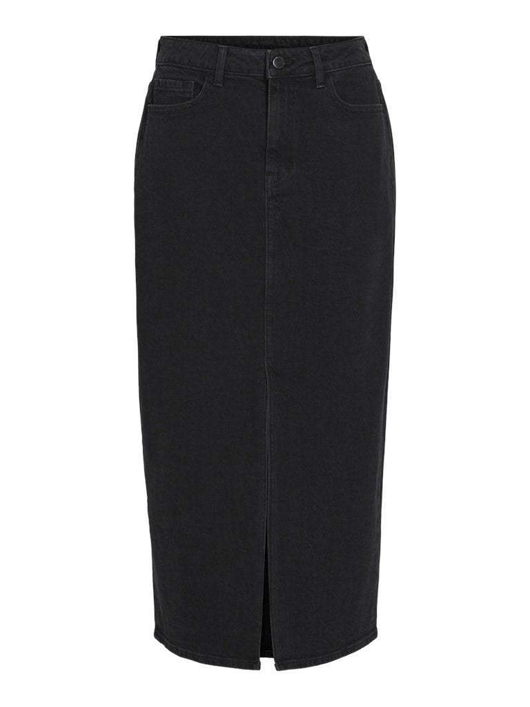 Vijaf Hw Midi Denim Skirt - Noos van Vila – Rokken voor dames | Meisjes Brugge