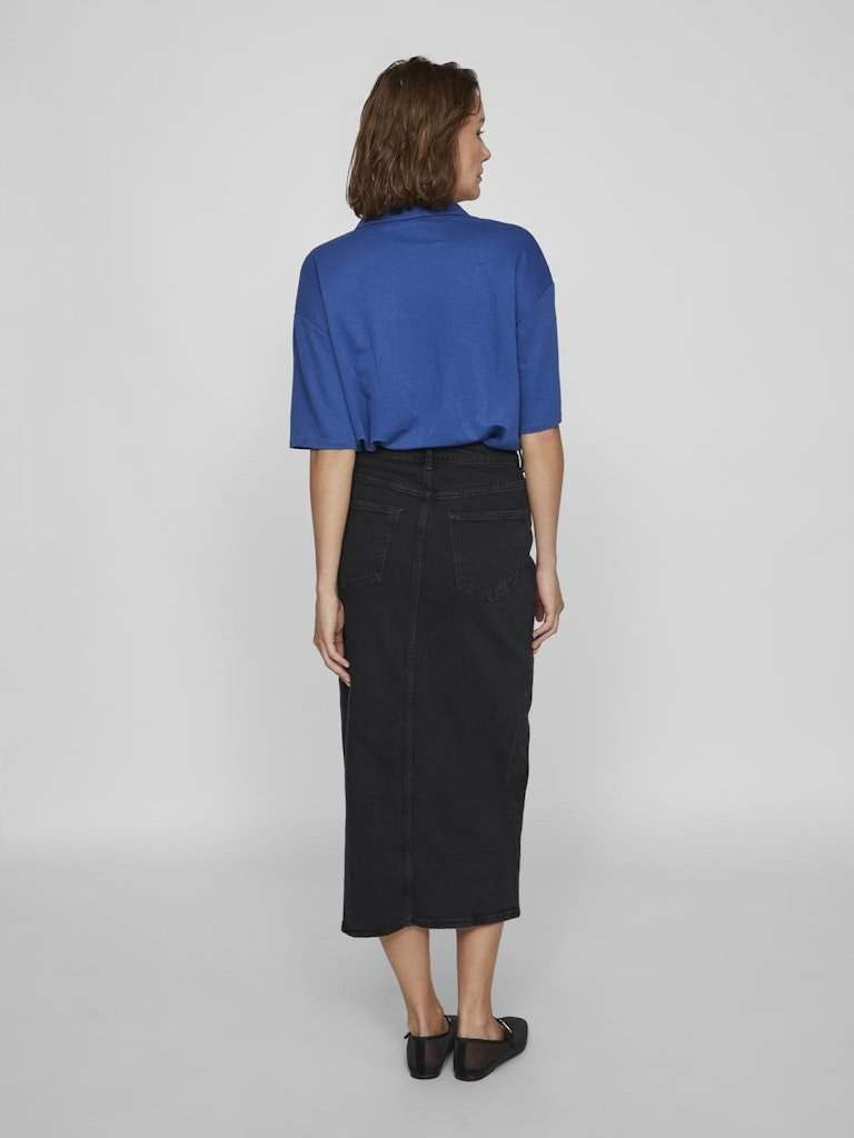 Vijaf Hw Midi Denim Skirt - Noos van Vila – Rokken voor dames | Meisjes Brugge