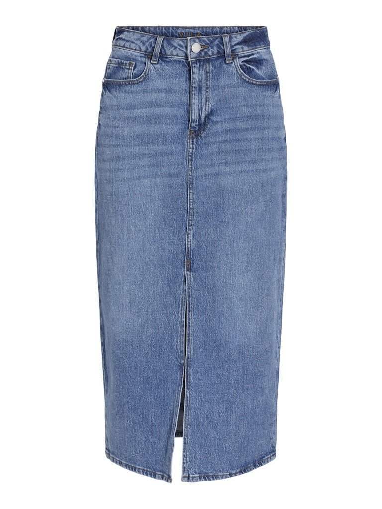 Vijaf Hw Midi Denim Skirt - Noos - koop Rokken van Vila bij Meisjes Brugge
