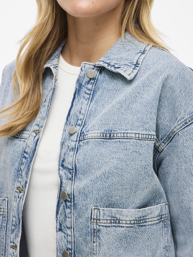 Vijaf L/S Denim Jacket - Noos van Vila – Jassen voor dames | Meisjes Brugge