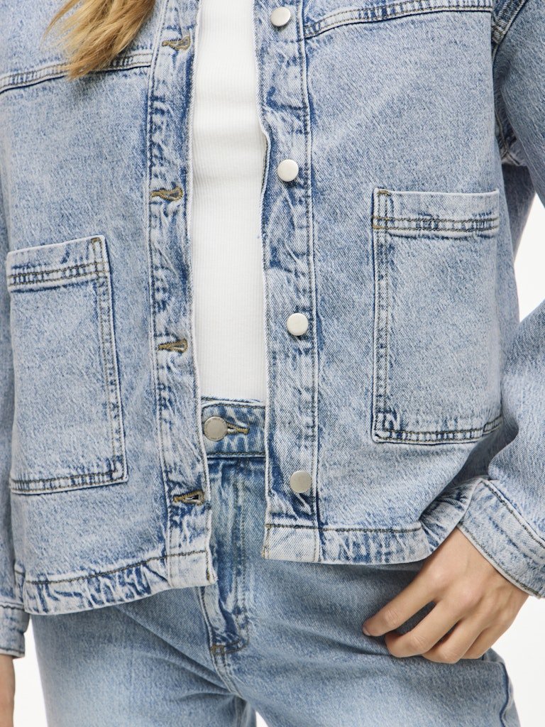 Vijaf L/S Denim Jacket - Noos van Vila – Jassen voor dames | Meisjes Brugge
