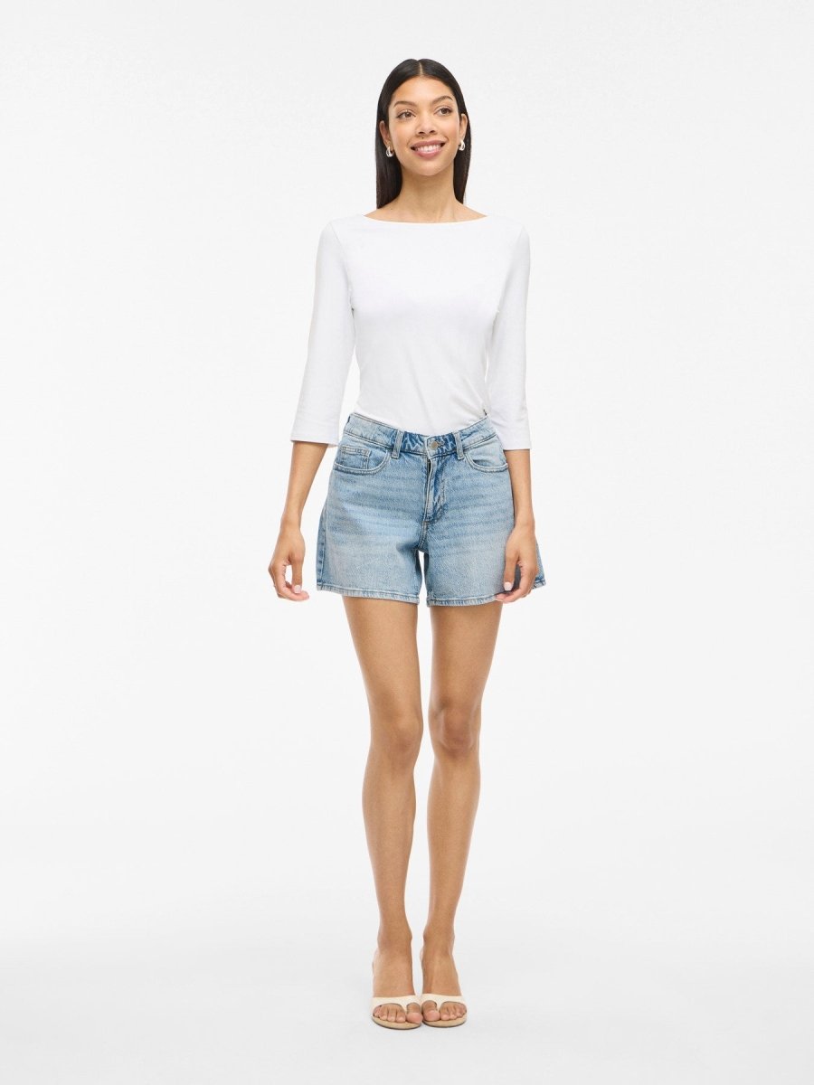 Vijaf Rw Denim Short Noos van Vila – Shorts voor dames | Meisjes Brugge
