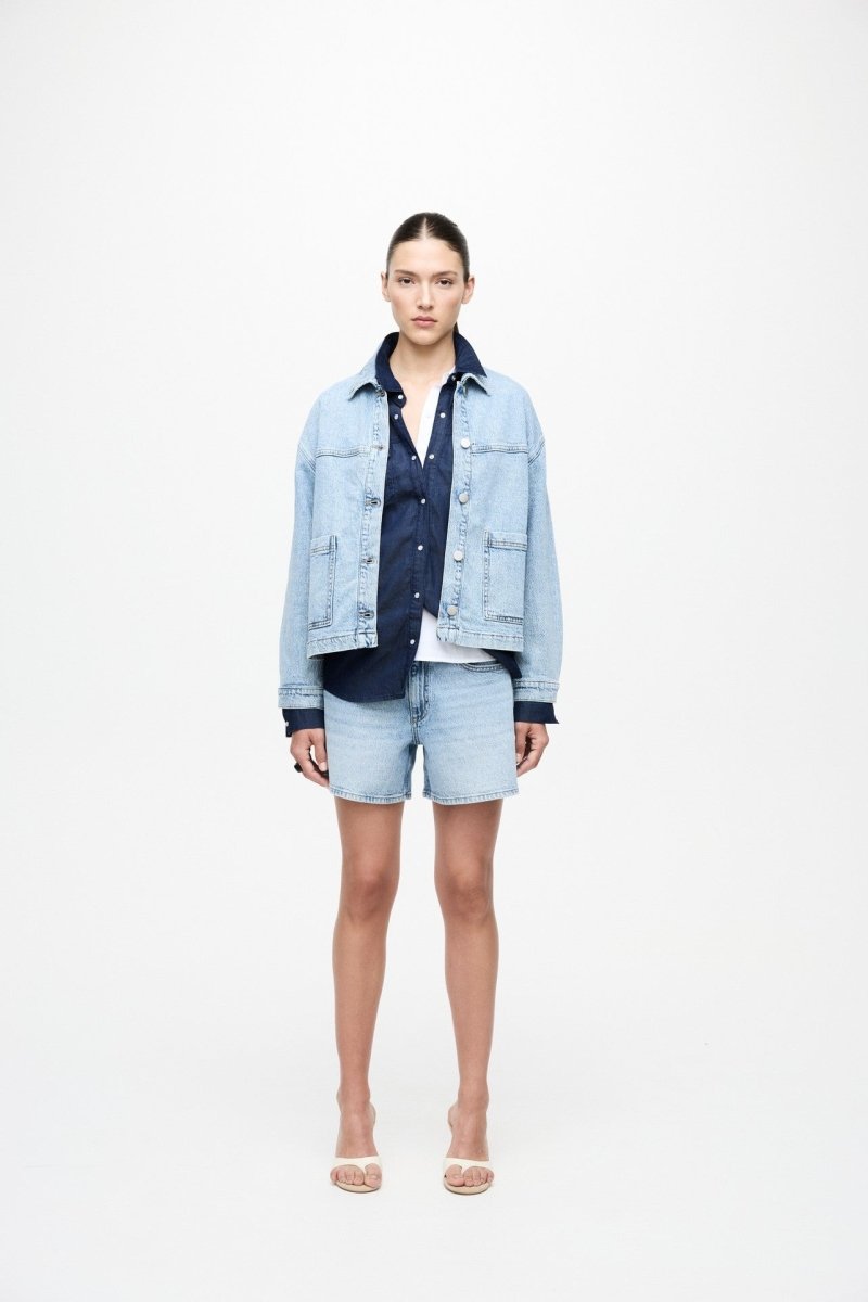 Vijaf Rw Denim Short Noos van Vila – Shorts voor dames | Meisjes Brugge
