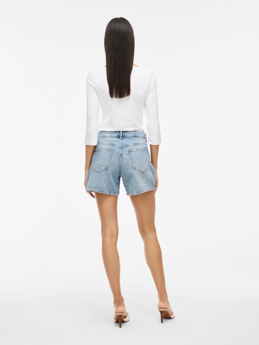Vijaf Rw Denim Short Noos van Vila – Shorts voor dames | Meisjes Brugge