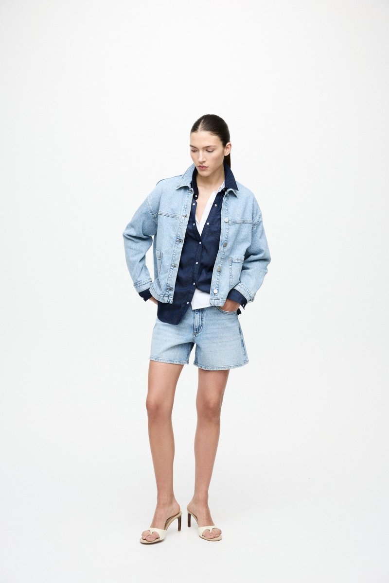 Vijaf Rw Denim Short Noos van Vila – Shorts voor dames | Meisjes Brugge