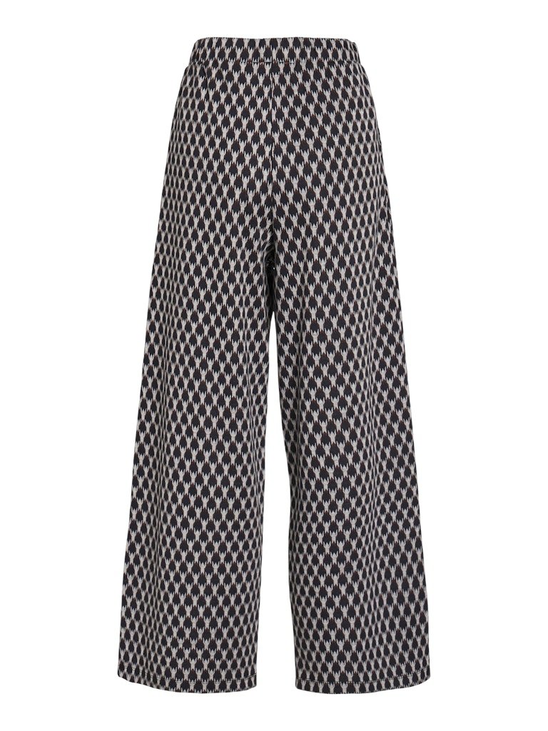 Birch Broeken - Vijaquard Hw 7/8 Wide Pants van Vila