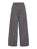 Birch Broeken - Vijaquard Hw 7/8 Wide Pants van Vila