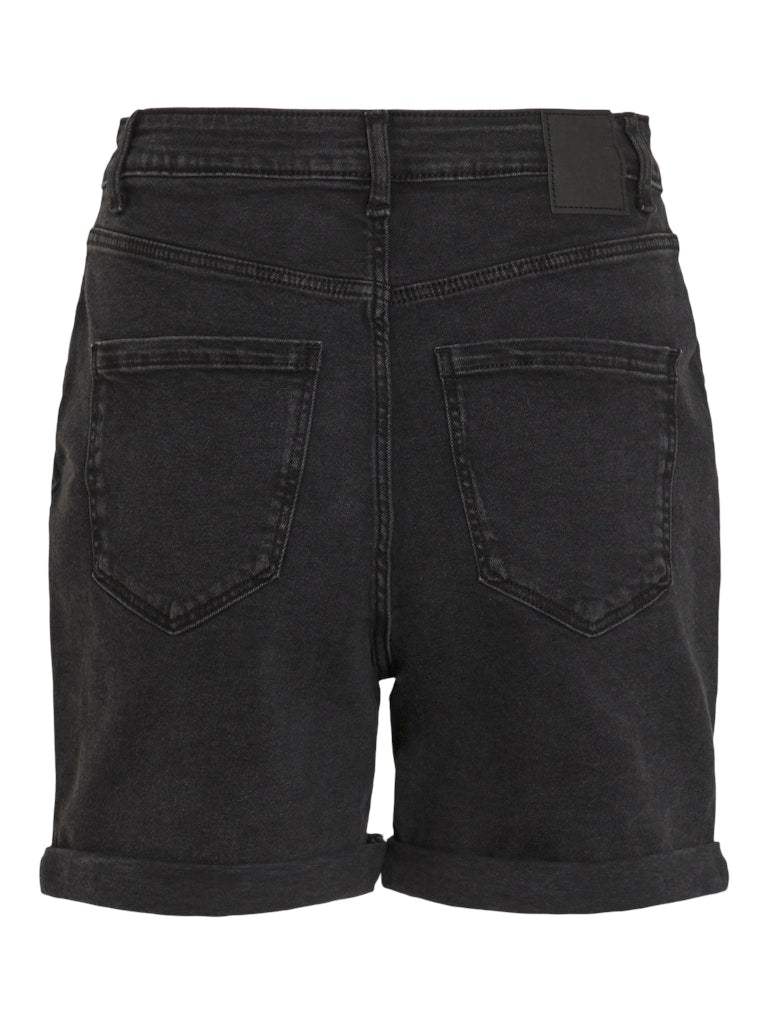 Shorts Vijo Hw Black Denim Shorts van Vila