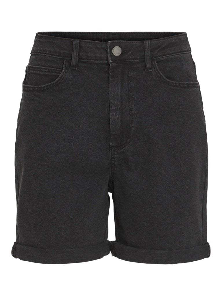 Shorts Vijo Hw Black Denim Shorts van Vila