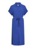 Vijoka S/S Midi Shirt Dress/Lc – Jurken voor dames in kleur | Meisjes
