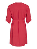 Vijosa 3/4 V-Neck Dress van Vila – Jurken voor dames | Meisjes Brugge