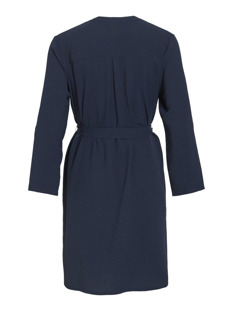 Vijosa 3/4 V-Neck Dress van Vila – Jurken voor dames | Meisjes Brugge