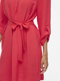 Vijosa 3/4 V-Neck Dress van Vila – Jurken voor dames | Meisjes Brugge