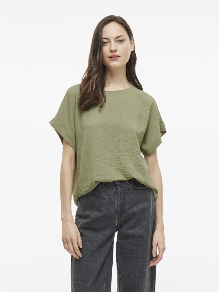 30% Vijosa S/S Top Noos - SS25 van Vila – Tops voor dames | Meisjes Brugge