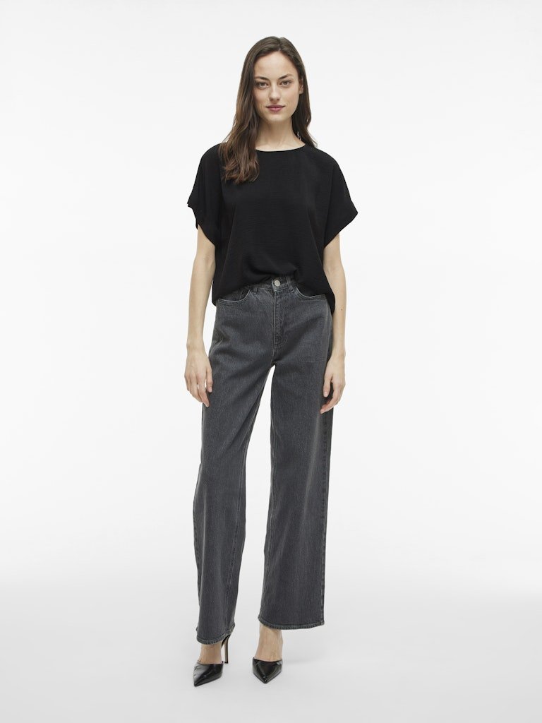 Vijosa S/S Top Noos - SS25 - koop Tops van Vila bij Meisjes Brugge