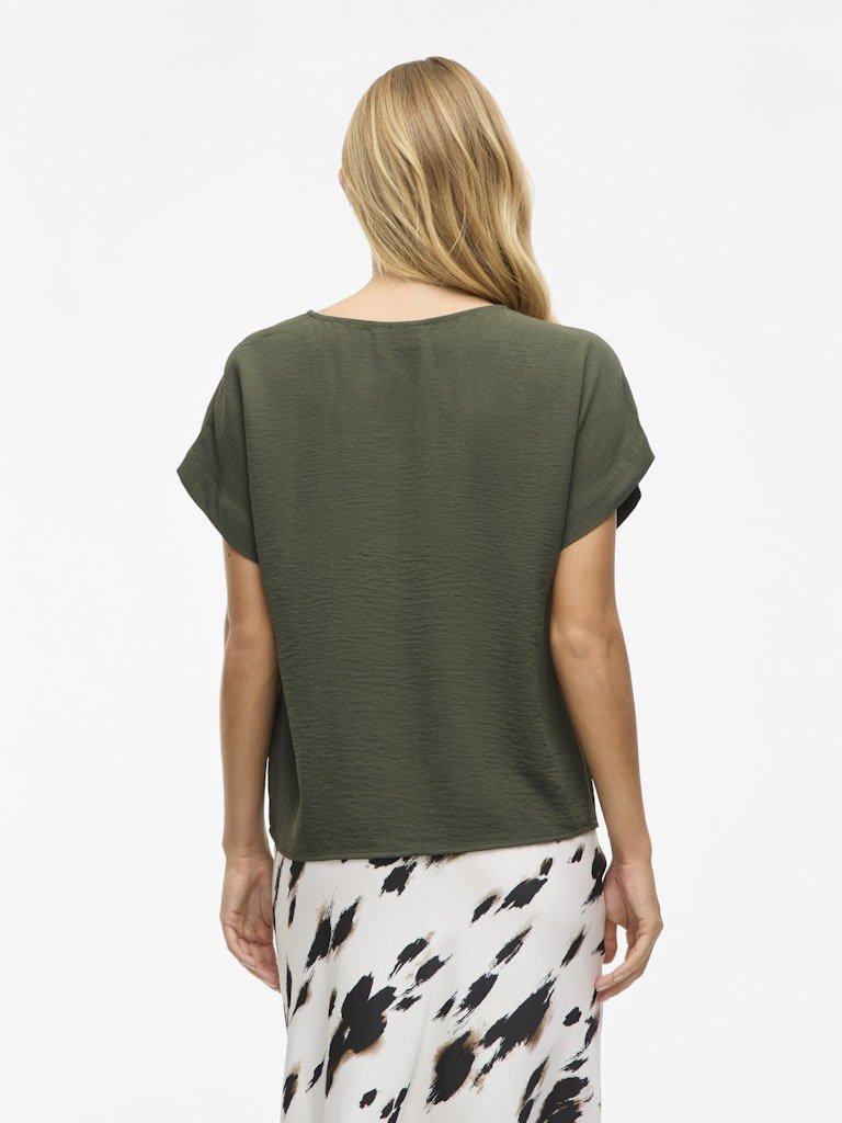 30% Vijosa S/S Top Noos - SS25 van Vila – Tops voor dames | Meisjes Brugge