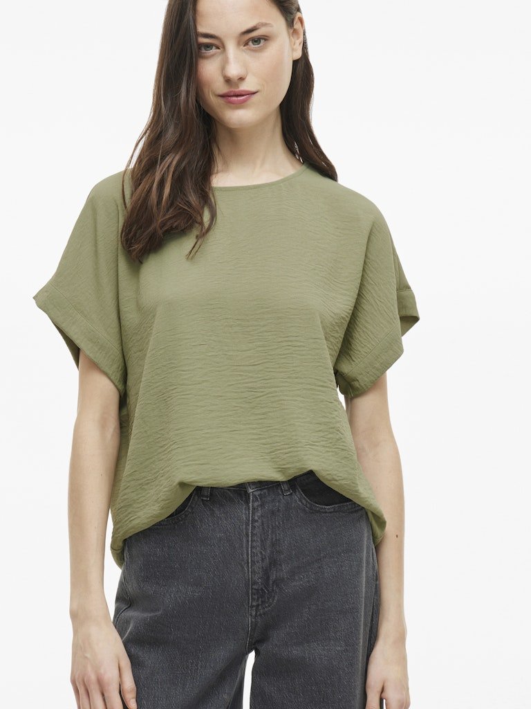 30% Vijosa S/S Top Noos - SS25 van Vila – Tops voor dames | Meisjes Brugge