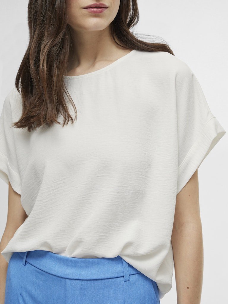 30% Vijosa S/S Top Noos - SS25 van Vila – Tops voor dames | Meisjes Brugge