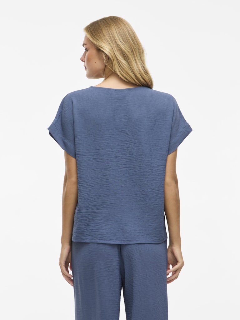 Vijosa S/S Top Noos - SS25 - koop Tops van Vila bij Meisjes Brugge