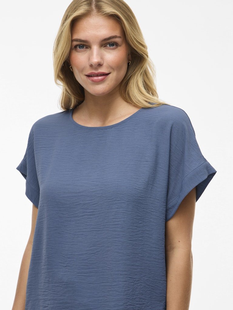 Vijosa S/S Top Noos - SS25 - koop Tops van Vila bij Meisjes Brugge