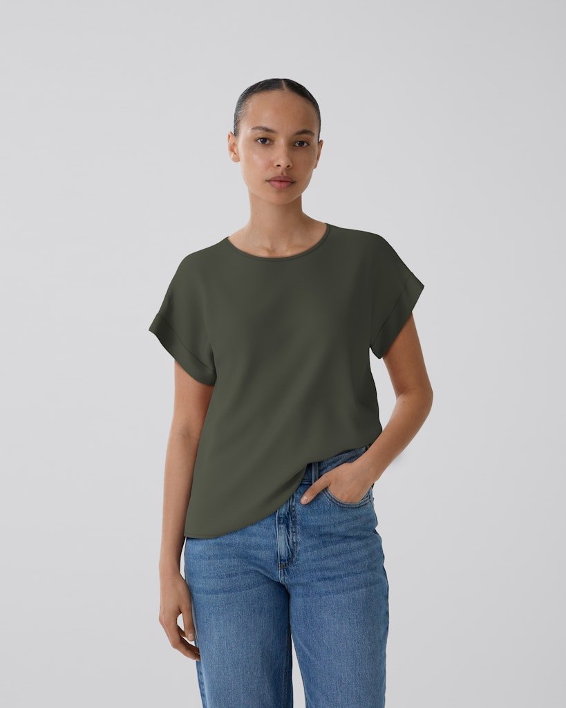 Vijosa S/S Top Noos - SS25 - koop Tops van Vila bij Meisjes Brugge