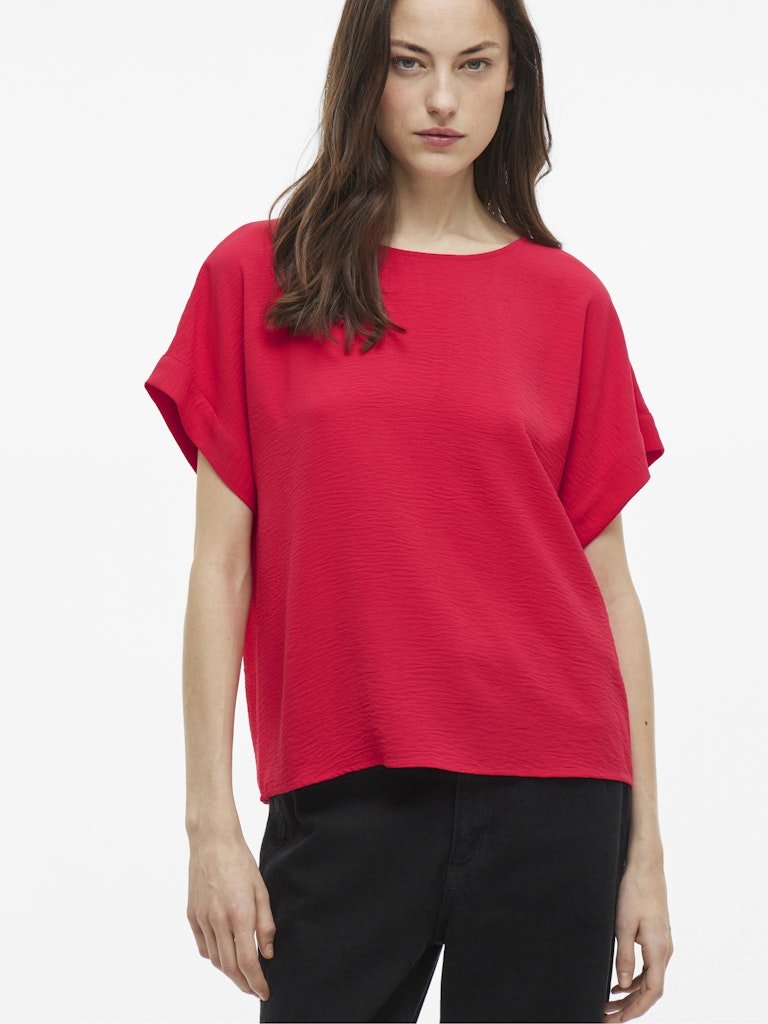 30% Vijosa S/S Top Noos - SS25 van Vila – Tops voor dames | Meisjes Brugge