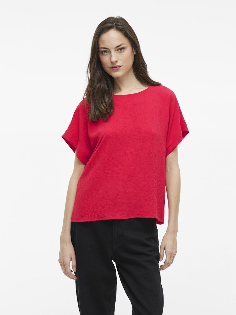 30% Vijosa S/S Top Noos - SS25 van Vila – Tops voor dames | Meisjes Brugge