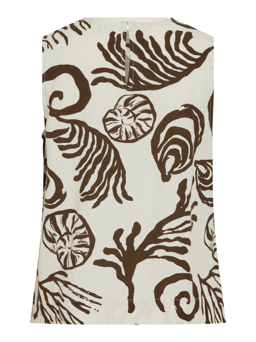 Vikam Cora S/L Top van Vila – Tops voor dames | Meisjes Brugge