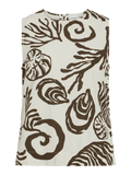 Vikam Cora S/L Top van Vila – Tops voor dames | Meisjes Brugge