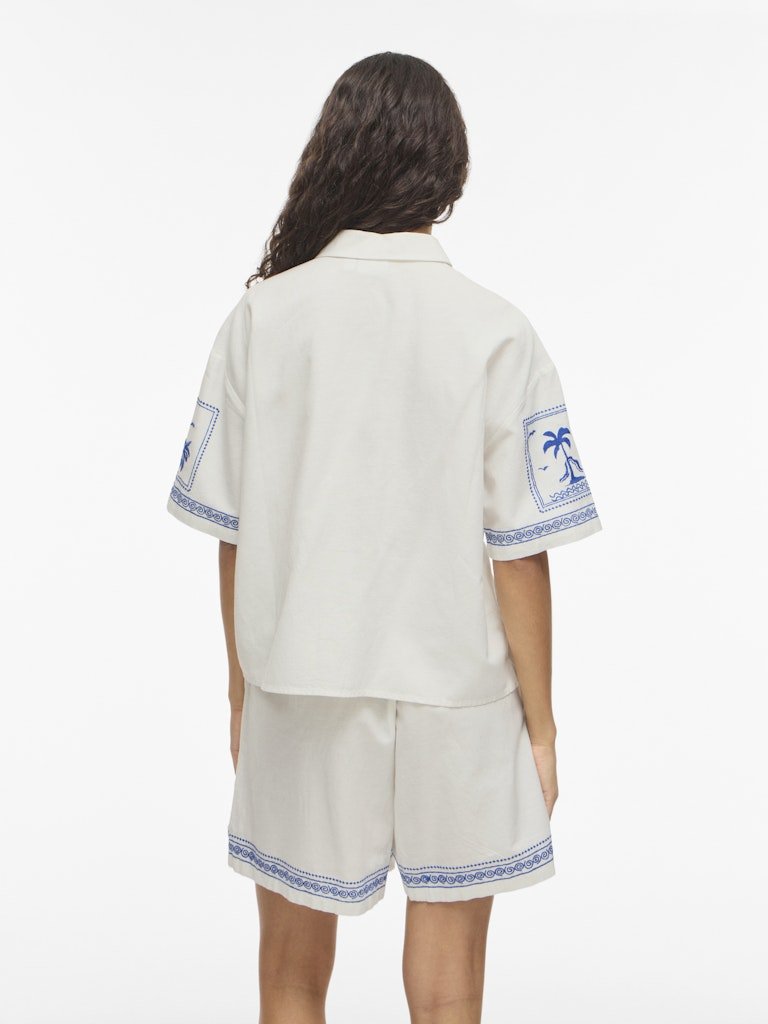 Vikam S/S Sleeve Shirt van Vila – Shirts voor dames | Meisjes Brugge