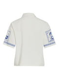 Vikam S/S Sleeve Shirt van Vila – Shirts voor dames | Meisjes Brugge
