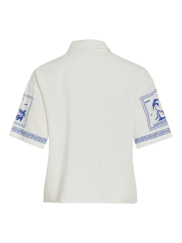 Vikam S/S Sleeve Shirt van Vila – Shirts voor dames | Meisjes Brugge