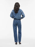 Jeans - Vikelly Hw Straght Denim Jeans Cre Mbd van Vila