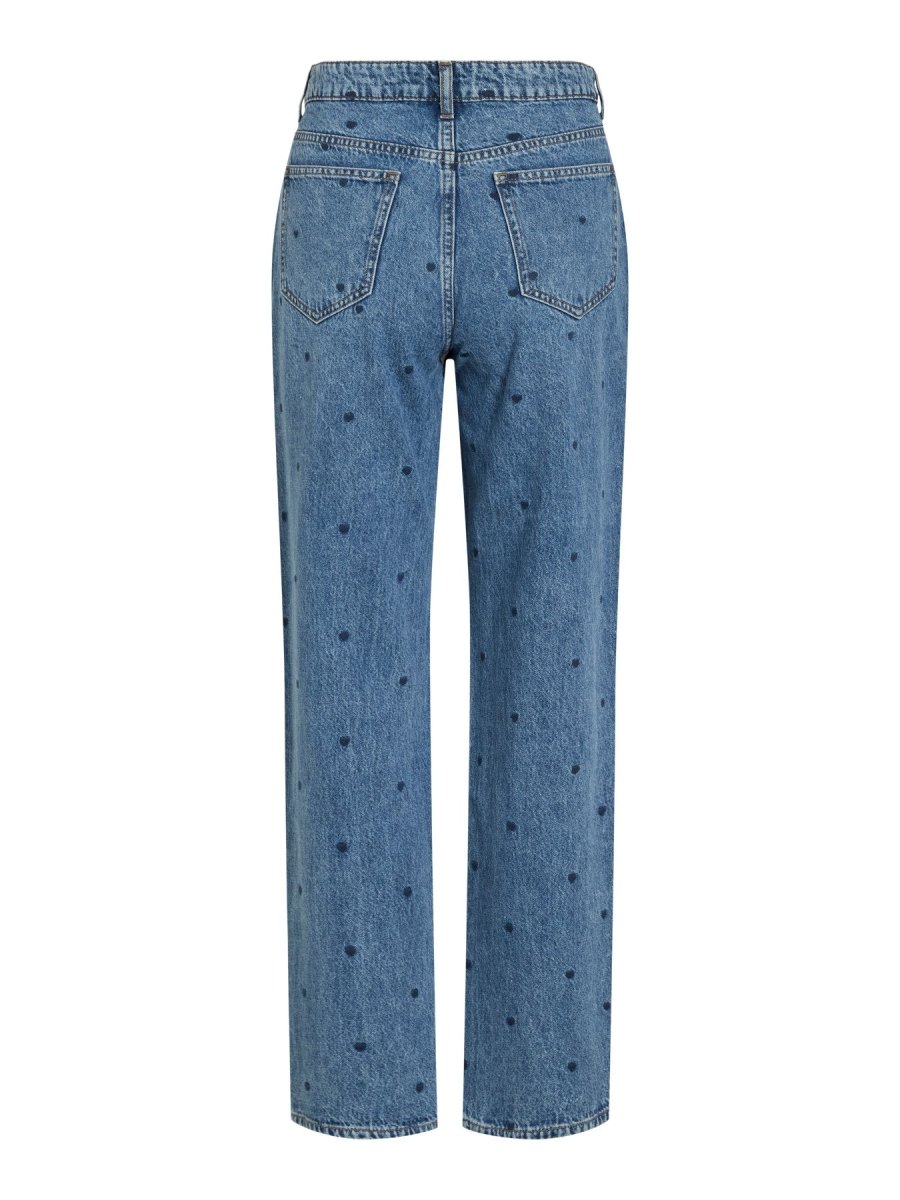 Vikelly Hw Straight Denim Jeans Cre Mbd van Vila – Jeans voor dames | Meisjes Brugge