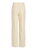 Jeans - Vikelly Jaf Hw Straight Jeans Beige - Noos van Vila