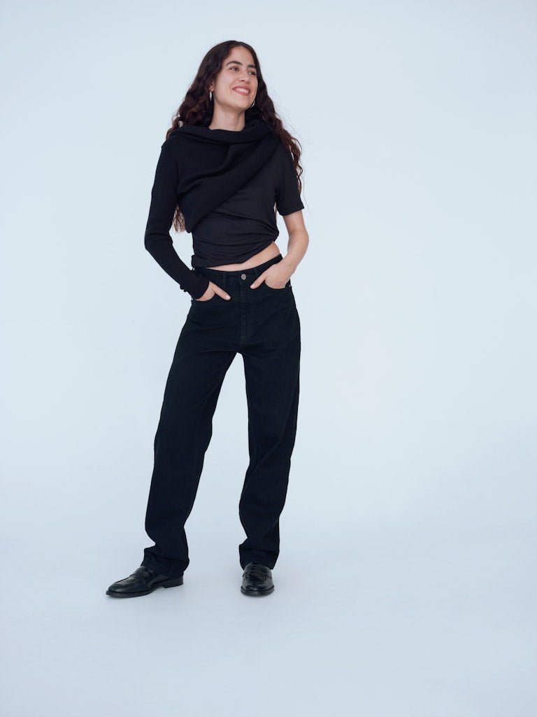 Vikelly Jaf Hw Straight Jeans Noos - AW25 - koop Jeans van Vila bij Meisjes Brugge