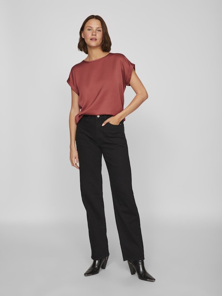 Vikelly Jaf Hw Straight Jeans Noos - AW25 van Vila – Jeans voor dames | Meisjes Brugge