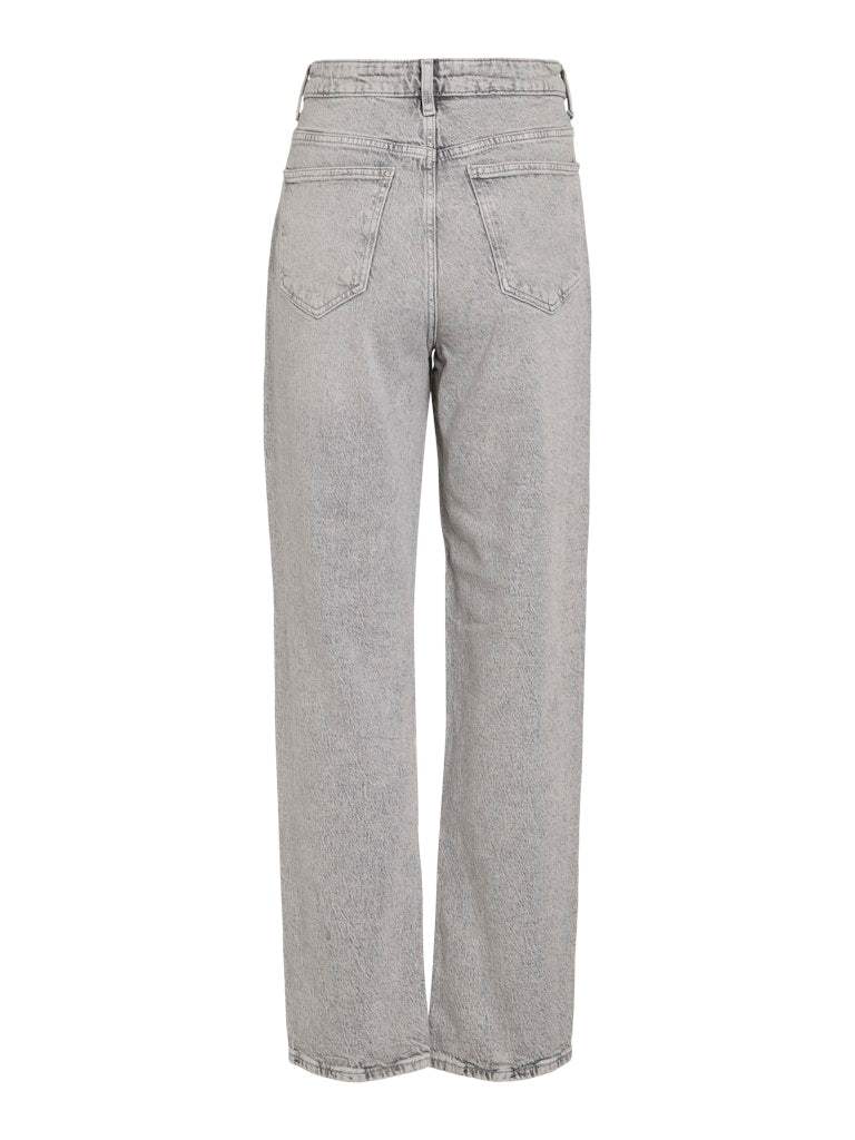 Jeans Vikelly Jaf Hw Straight Jeans - Noos Grey van Vila