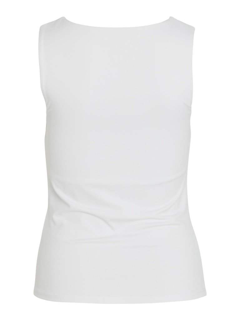 Vikenza U - Neck S/L Tank Top - Noos - koop Tops van Vila bij Meisjes Brugge