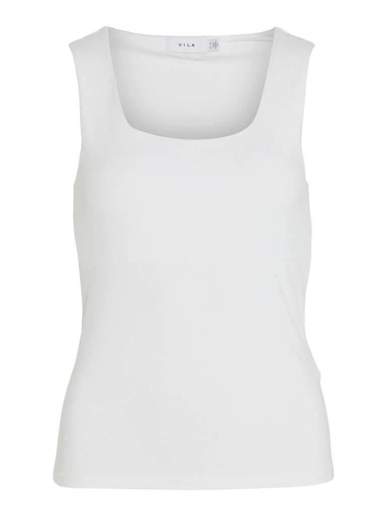 Vikenza U - Neck S/L Tank Top - Noos - koop Tops van Vila bij Meisjes Brugge