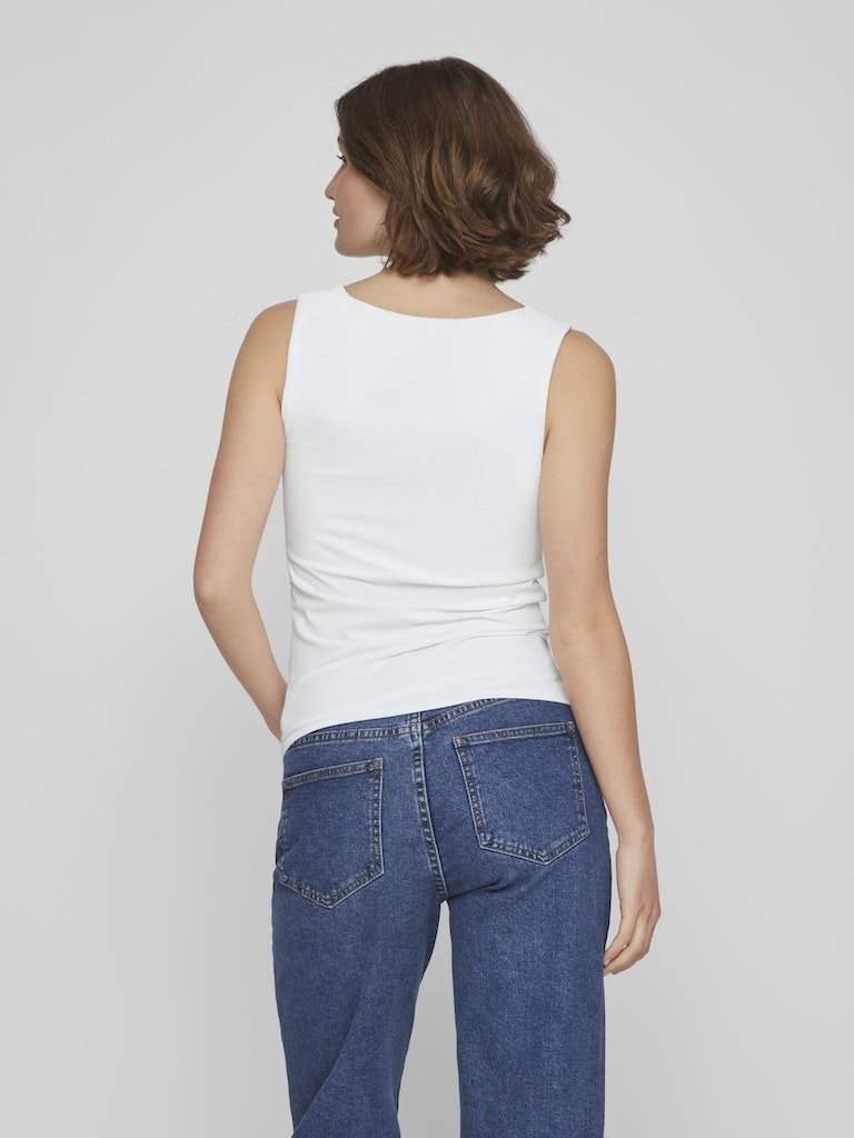 Vikenza U-Neck S/L Tank Top - Noos van Vila – Tops voor dames | Meisjes Brugge