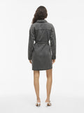 Jurken - Vikiki L/S Denim Shirt Dress van Vila